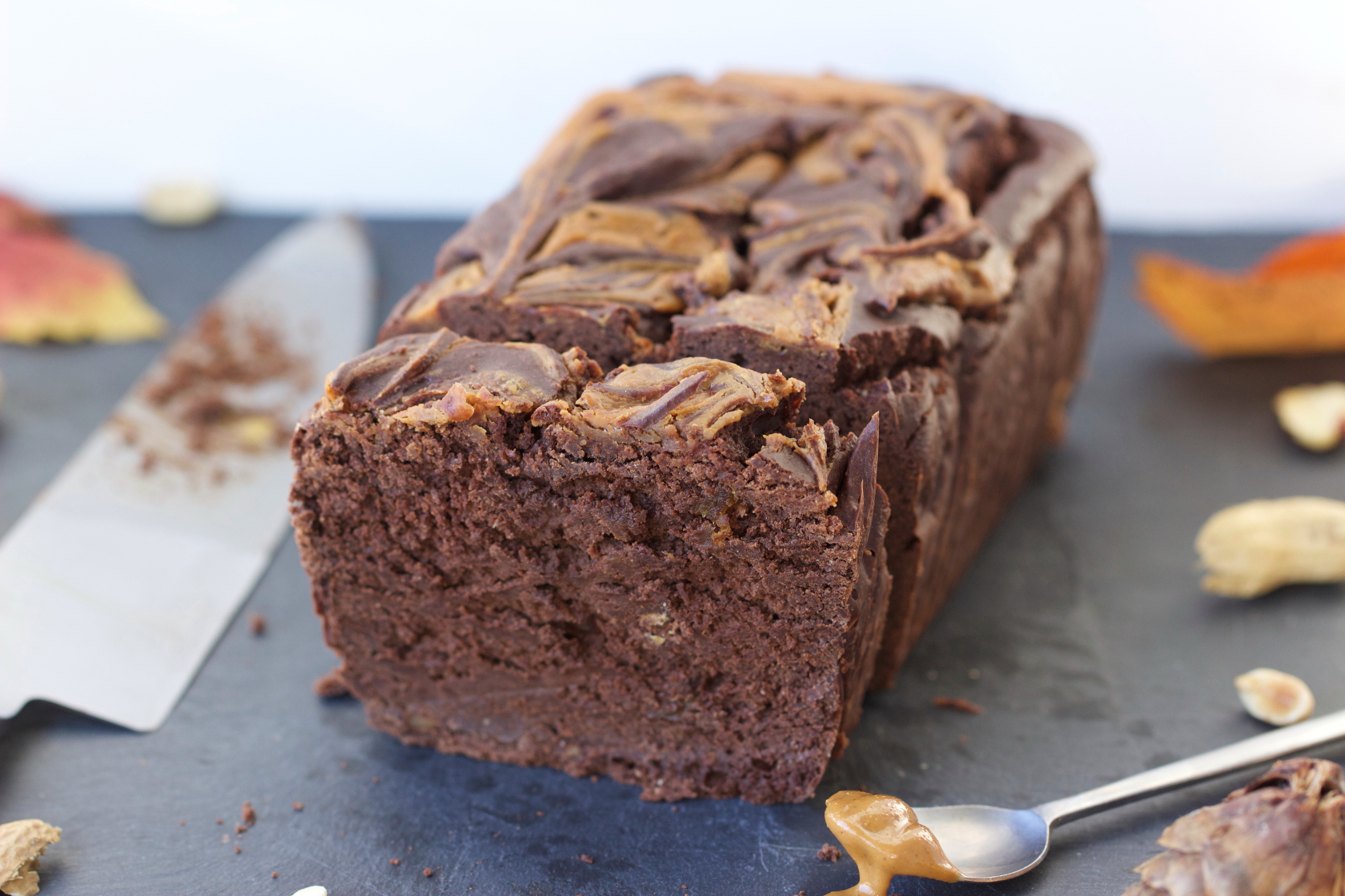 La Ligne Gourmande | Cake Chocolat & Beurre De Cacahuète (sans Gluten)